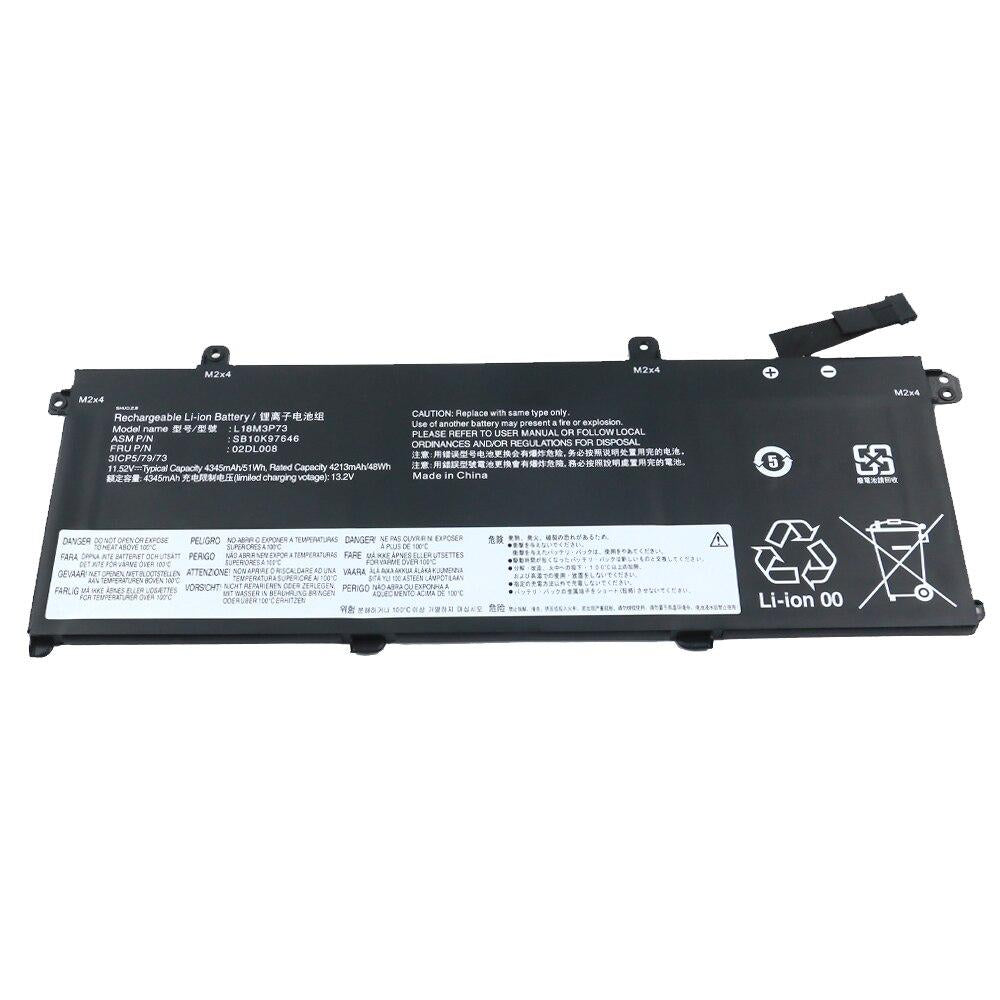 Laptop Battery for Lenovo ThinkPad T490; Lenovo ThinkPad T495; Lenovo ThinkPad T43S