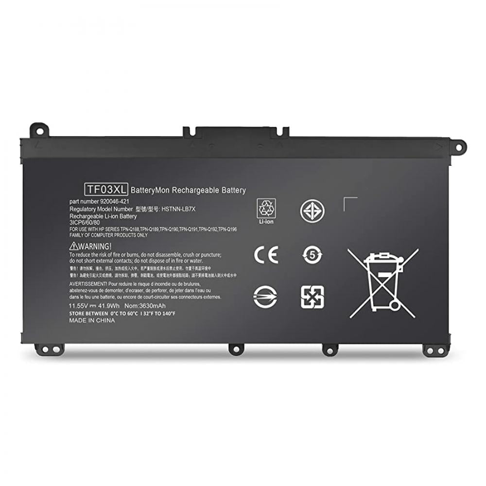 Laptop Battery for HP Pavlion 17-AR; HP Pavlion 14-BF; HP Pavlion 15-CC; HP Pavlion 15-CD; HP TPN Q1