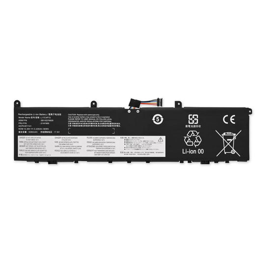 Laptop Battery for Lenovo ThinkPad P1 G1; Lenovo ThinkPad P2 G2; Lenovo ThinkPad X1 Extreme G1; Leno