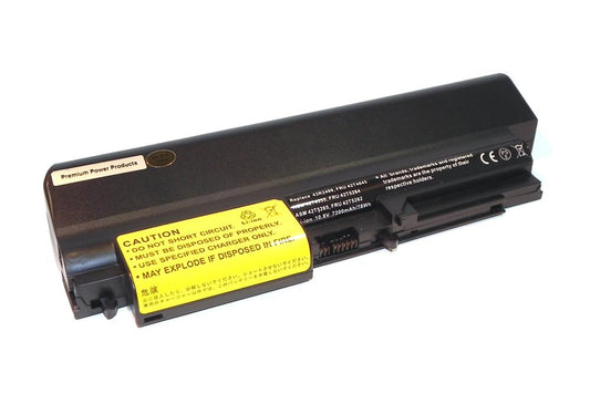 Laptop Battery for Lenovo ThinkPad R400 7443; Lenovo ThinkPad T61 7665; Lenovo ThinkPad R61 7754; Le