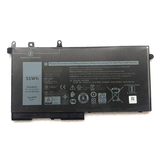 Laptop Battery for Dell Latitude E5x80 E5280; Dell Latitude E5x80 E5380; Dell Latitude E5x80 E5480;