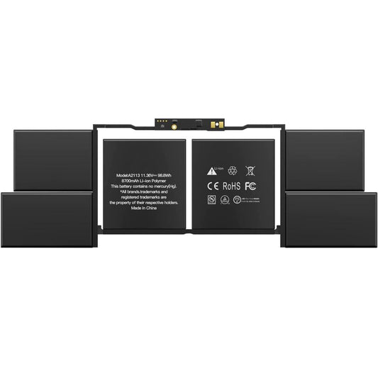 Laptop Battery for Apple MacBood Pro 16 All 2019; Apple Macbook Pro MVVJ2xx/A; Apple Macbook Pro MVV