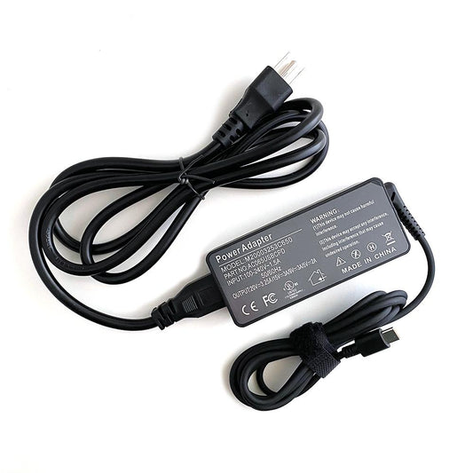 Tablet AC Adapter for Various 5V-9V-15V-20V-65W All PD Controlled; HP Chromebook 11 G7; Dell Chromeb