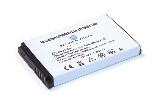 Cell Phone Battery for Blackberry 8800; Blackberry Curve 8350i