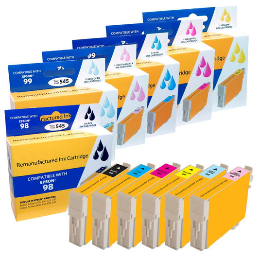 Printer Ink Cartridge for Epson Artisan 700; Epson Artisan 710; Epson Artisan 800; Epson Artisan 809