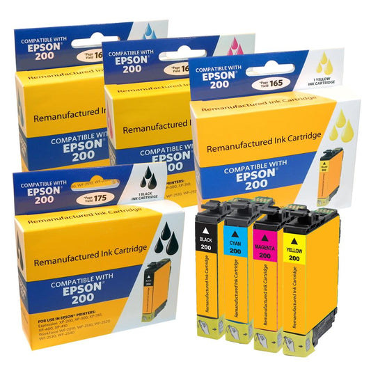 Printer Ink Cartridge for Epson Workforce WF-2520; Epson Workforce WF-2530; Epson Workforce WF-2540;