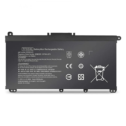 Laptop Battery for HP Pavlion 17-AR; HP Pavlion 14-BF; HP Pavlion 15-CC; HP Pavlion 15-CD; HP TPN Q1